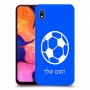 כדורגל - כדור כיסוי מגן קשיח בעיצוב אישי עם השם שלך ל Samsung Galaxy A10 יחידה אחת סקרין מובייל