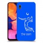 שחקן כדורעף כיסוי מגן קשיח בעיצוב אישי עם השם שלך ל Samsung Galaxy A10 יחידה אחת סקרין מובייל