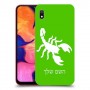 עקרב כיסוי מגן קשיח בעיצוב אישי עם השם שלך ל Samsung Galaxy A10 יחידה אחת סקרין מובייל