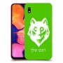 זאב כיסוי מגן קשיח בעיצוב אישי עם השם שלך ל Samsung Galaxy A10 יחידה אחת סקרין מובייל