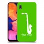 סקספון כיסוי מגן קשיח בעיצוב אישי עם השם שלך ל Samsung Galaxy A10 יחידה אחת סקרין מובייל