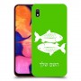דגים כיסוי מגן קשיח בעיצוב אישי עם השם שלך ל Samsung Galaxy A10 יחידה אחת סקרין מובייל