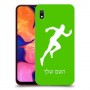 רץ כיסוי מגן קשיח בעיצוב אישי עם השם שלך ל Samsung Galaxy A10 יחידה אחת סקרין מובייל
