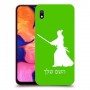 סמוראי כיסוי מגן קשיח בעיצוב אישי עם השם שלך ל Samsung Galaxy A10 יחידה אחת סקרין מובייל