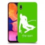 סקִי כיסוי מגן קשיח בעיצוב אישי עם השם שלך ל Samsung Galaxy A10 יחידה אחת סקרין מובייל