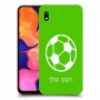 כדורגל - כדור כיסוי מגן קשיח בעיצוב אישי עם השם שלך ל Samsung Galaxy A10 יחידה אחת סקרין מובייל