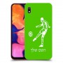 שחקן כדורגל כיסוי מגן קשיח בעיצוב אישי עם השם שלך ל Samsung Galaxy A10 יחידה אחת סקרין מובייל
