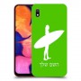 גלישה כיסוי מגן קשיח בעיצוב אישי עם השם שלך ל Samsung Galaxy A10 יחידה אחת סקרין מובייל
