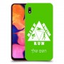 טריאתלון כיסוי מגן קשיח בעיצוב אישי עם השם שלך ל Samsung Galaxy A10 יחידה אחת סקרין מובייל