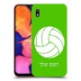 כדורעף - כדור כיסוי מגן קשיח בעיצוב אישי עם השם שלך ל Samsung Galaxy A10 יחידה אחת סקרין מובייל