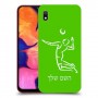שחקן כדורעף כיסוי מגן קשיח בעיצוב אישי עם השם שלך ל Samsung Galaxy A10 יחידה אחת סקרין מובייל
