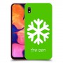 שלג כיסוי מגן קשיח בעיצוב אישי עם השם שלך ל Samsung Galaxy A10 יחידה אחת סקרין מובייל