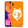 זאב כיסוי מגן קשיח בעיצוב אישי עם השם שלך ל Samsung Galaxy A10 יחידה אחת סקרין מובייל