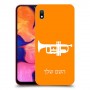 חצוצרה כיסוי מגן קשיח בעיצוב אישי עם השם שלך ל Samsung Galaxy A10 יחידה אחת סקרין מובייל