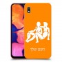תאומים כיסוי מגן קשיח בעיצוב אישי עם השם שלך ל Samsung Galaxy A10 יחידה אחת סקרין מובייל