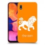 אריה כיסוי מגן קשיח בעיצוב אישי עם השם שלך ל Samsung Galaxy A10 יחידה אחת סקרין מובייל