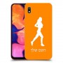 ג'וגלין - אישה כיסוי מגן קשיח בעיצוב אישי עם השם שלך ל Samsung Galaxy A10 יחידה אחת סקרין מובייל