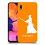 סמוראי כיסוי מגן קשיח בעיצוב אישי עם השם שלך ל Samsung Galaxy A10 יחידה אחת סקרין מובייל