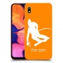 סקִי כיסוי מגן קשיח בעיצוב אישי עם השם שלך ל Samsung Galaxy A10 יחידה אחת סקרין מובייל