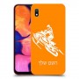 אופנוע שלג כיסוי מגן קשיח בעיצוב אישי עם השם שלך ל Samsung Galaxy A10 יחידה אחת סקרין מובייל