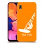גלישת מפרש כיסוי מגן קשיח בעיצוב אישי עם השם שלך ל Samsung Galaxy A10 יחידה אחת סקרין מובייל
