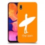 גלישה כיסוי מגן קשיח בעיצוב אישי עם השם שלך ל Samsung Galaxy A10 יחידה אחת סקרין מובייל