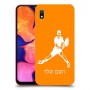 שחקן טניס כיסוי מגן קשיח בעיצוב אישי עם השם שלך ל Samsung Galaxy A10 יחידה אחת סקרין מובייל