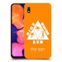 טריאתלון כיסוי מגן קשיח בעיצוב אישי עם השם שלך ל Samsung Galaxy A10 יחידה אחת סקרין מובייל