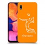 שחקן כדורעף כיסוי מגן קשיח בעיצוב אישי עם השם שלך ל Samsung Galaxy A10 יחידה אחת סקרין מובייל