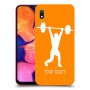 הרמת משקולות כיסוי מגן קשיח בעיצוב אישי עם השם שלך ל Samsung Galaxy A10 יחידה אחת סקרין מובייל