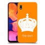 כתר מלכותי כיסוי מגן קשיח בעיצוב אישי עם השם שלך ל Samsung Galaxy A10 יחידה אחת סקרין מובייל