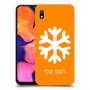 שלג כיסוי מגן קשיח בעיצוב אישי עם השם שלך ל Samsung Galaxy A10 יחידה אחת סקרין מובייל