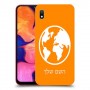 עולם כיסוי מגן קשיח בעיצוב אישי עם השם שלך ל Samsung Galaxy A10 יחידה אחת סקרין מובייל