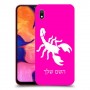 עקרב כיסוי מגן קשיח בעיצוב אישי עם השם שלך ל Samsung Galaxy A10 יחידה אחת סקרין מובייל
