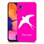 ציפור לבלוע כיסוי מגן קשיח בעיצוב אישי עם השם שלך ל Samsung Galaxy A10 יחידה אחת סקרין מובייל