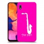 סקספון כיסוי מגן קשיח בעיצוב אישי עם השם שלך ל Samsung Galaxy A10 יחידה אחת סקרין מובייל