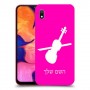 כינור כיסוי מגן קשיח בעיצוב אישי עם השם שלך ל Samsung Galaxy A10 יחידה אחת סקרין מובייל