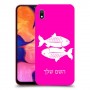 דגים כיסוי מגן קשיח בעיצוב אישי עם השם שלך ל Samsung Galaxy A10 יחידה אחת סקרין מובייל