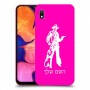 מערב פרוע - קאובוי כיסוי מגן קשיח בעיצוב אישי עם השם שלך ל Samsung Galaxy A10 יחידה אחת סקרין מובייל