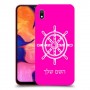 הגה - קפטן - ים כיסוי מגן קשיח בעיצוב אישי עם השם שלך ל Samsung Galaxy A10 יחידה אחת סקרין מובייל