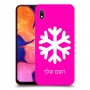 שלג כיסוי מגן קשיח בעיצוב אישי עם השם שלך ל Samsung Galaxy A10 יחידה אחת סקרין מובייל