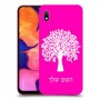 עץ כיסוי מגן קשיח בעיצוב אישי עם השם שלך ל Samsung Galaxy A10 יחידה אחת סקרין מובייל