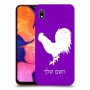 תרנגול כיסוי מגן קשיח בעיצוב אישי עם השם שלך ל Samsung Galaxy A10 יחידה אחת סקרין מובייל