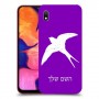 ציפור לבלוע כיסוי מגן קשיח בעיצוב אישי עם השם שלך ל Samsung Galaxy A10 יחידה אחת סקרין מובייל