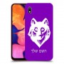 זאב כיסוי מגן קשיח בעיצוב אישי עם השם שלך ל Samsung Galaxy A10 יחידה אחת סקרין מובייל