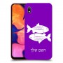 דגים כיסוי מגן קשיח בעיצוב אישי עם השם שלך ל Samsung Galaxy A10 יחידה אחת סקרין מובייל