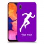 רץ כיסוי מגן קשיח בעיצוב אישי עם השם שלך ל Samsung Galaxy A10 יחידה אחת סקרין מובייל