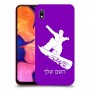 סנובורד כיסוי מגן קשיח בעיצוב אישי עם השם שלך ל Samsung Galaxy A10 יחידה אחת סקרין מובייל