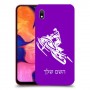 אופנוע שלג כיסוי מגן קשיח בעיצוב אישי עם השם שלך ל Samsung Galaxy A10 יחידה אחת סקרין מובייל