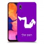 אימון ספורט - אישה כיסוי מגן קשיח בעיצוב אישי עם השם שלך ל Samsung Galaxy A10 יחידה אחת סקרין מובייל